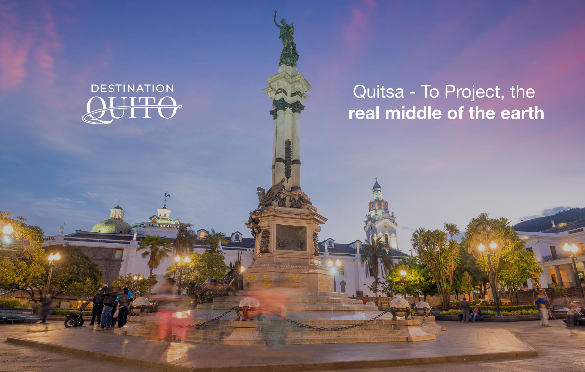 Quitsa - To Project, the real middle of the earth